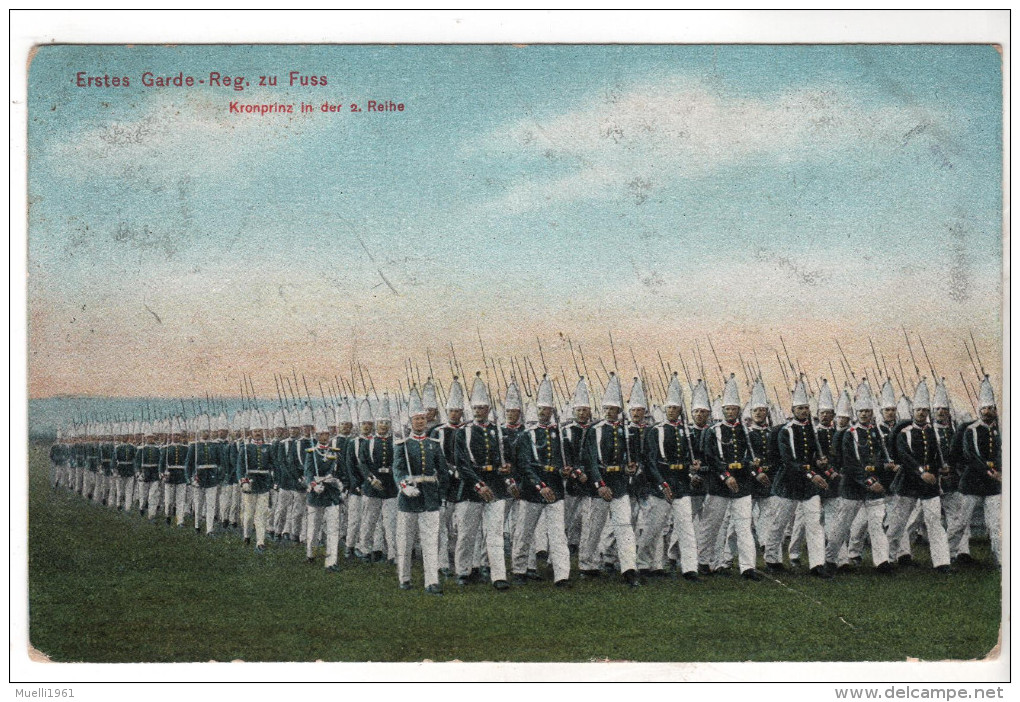 Nr. 6806,  Erstes Garde-Regiment Zu Fuss - War 1914-18