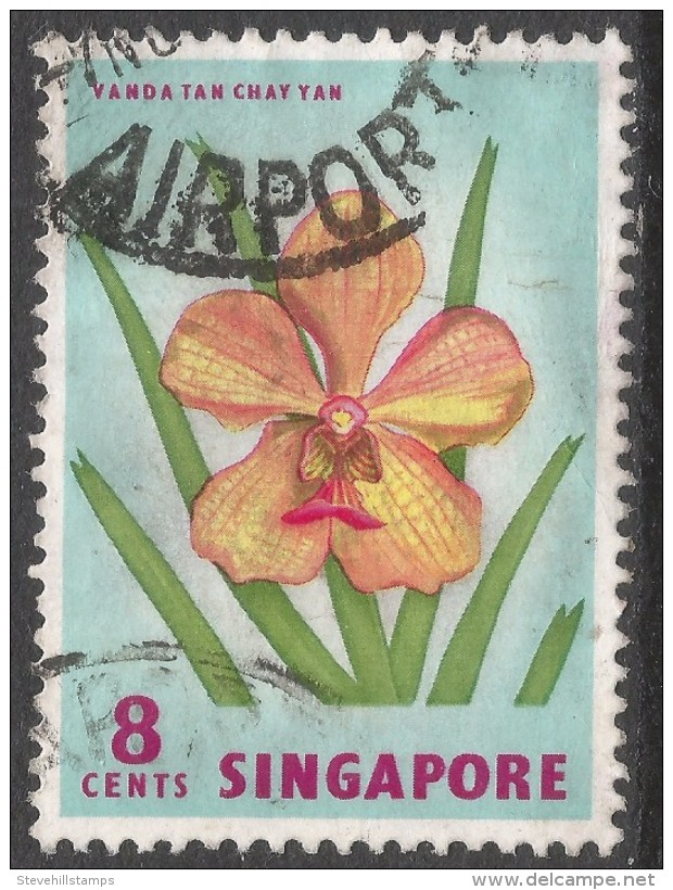 Singapore. 1962-66 Definitives. 8c Used. SG 68 - Singapore (1959-...)