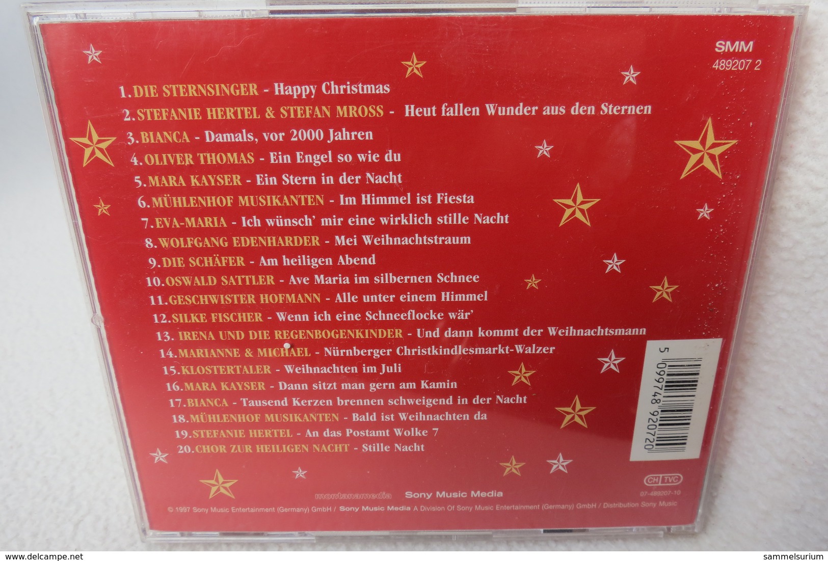 CD "Unser Schönstes Fest" Neue Lieder Zur Weihnachtszeit, Vorgestellt Von Carolin Reiber - Canzoni Di Natale