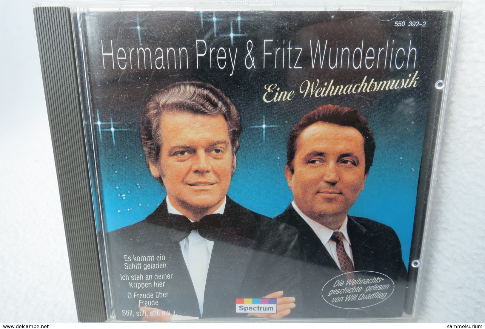 CD "Hermann Prey & Fritz Wunderlich" Eine Weihnachtsmusik, Mit Der Weihnachtsgeschichte Gelesen Von Will Quadflieg - Weihnachtslieder