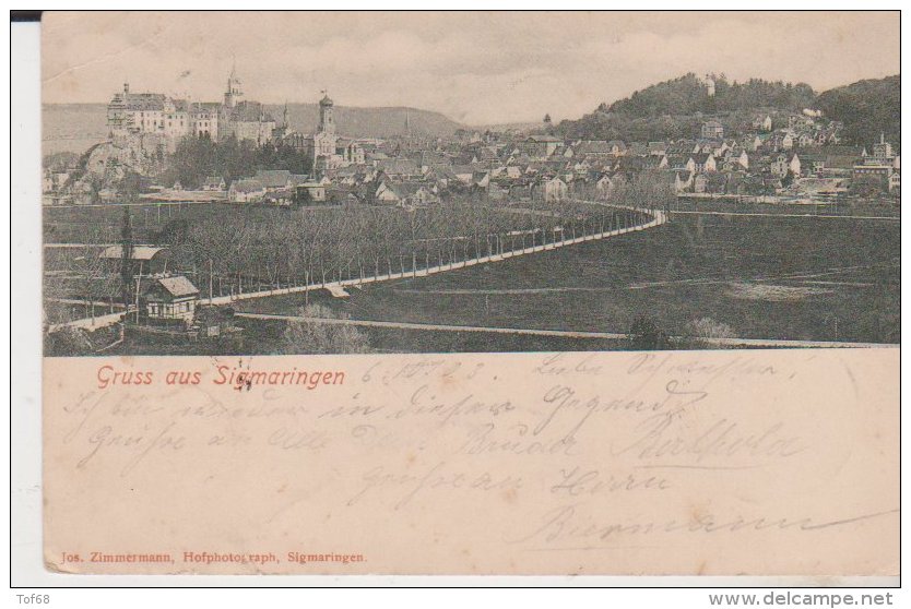 Gruss Aus Sigmaringen 1903 - Sigmaringen