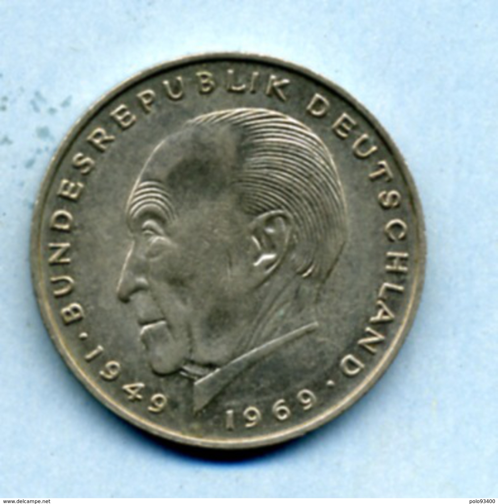 1968 D 2 MARKS - 2 Marcos