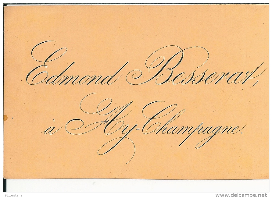 AY ,    EDMOND BESSERAT à AY - Champagne