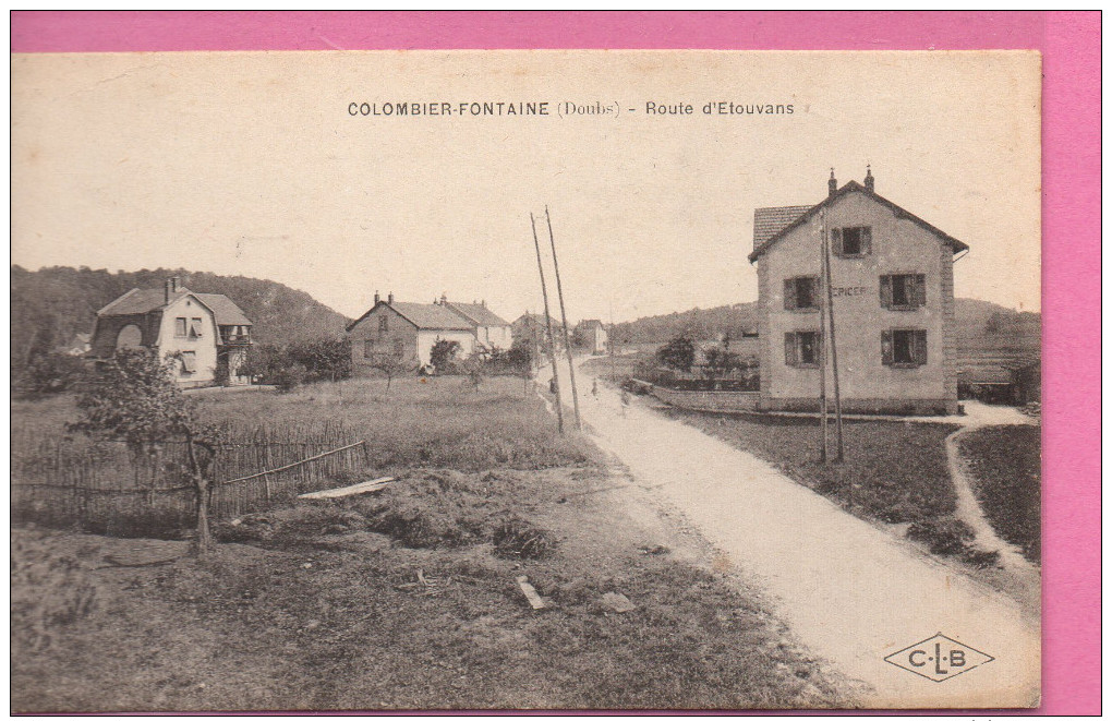 Colombier-Fontaine  - Route D'Etouvans - Autres & Non Classés