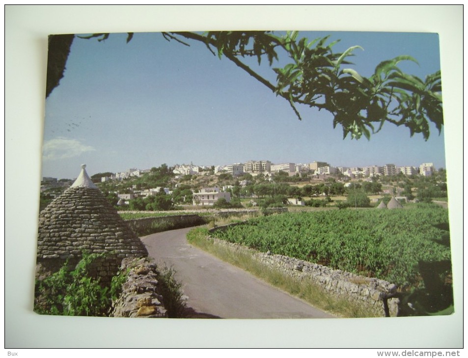 CISTERNINO BRINDISI - PUGLIA  VIAGGIATA  COME DA FOTO  SENZA  BOLLO - Brindisi