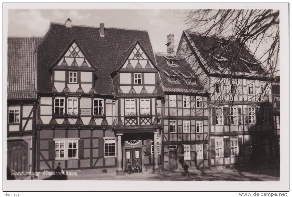 Quedlinburg - Klopstockhaus - Quedlinburg