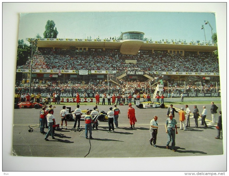 MONZA AUTODROMO  GRAN PREMIO   FORMULA UNO F1  AUTO   AUTOMOBILE VIAGGIATA COME DA FOTO SENZA BOLLO - Grand Prix / F1