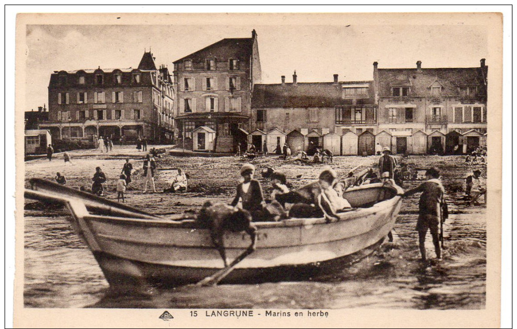 LANGRUNE - Marins En Herbe - Autres & Non Classés