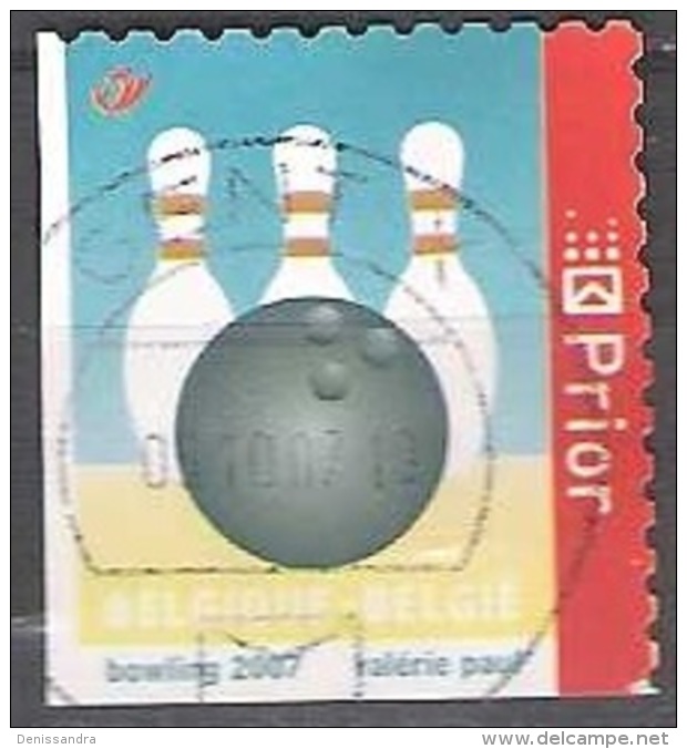 Belgique 2007 COB 3604B O Cote (2016) 2.20 Euro Bowling Cachet Rond - Gebraucht