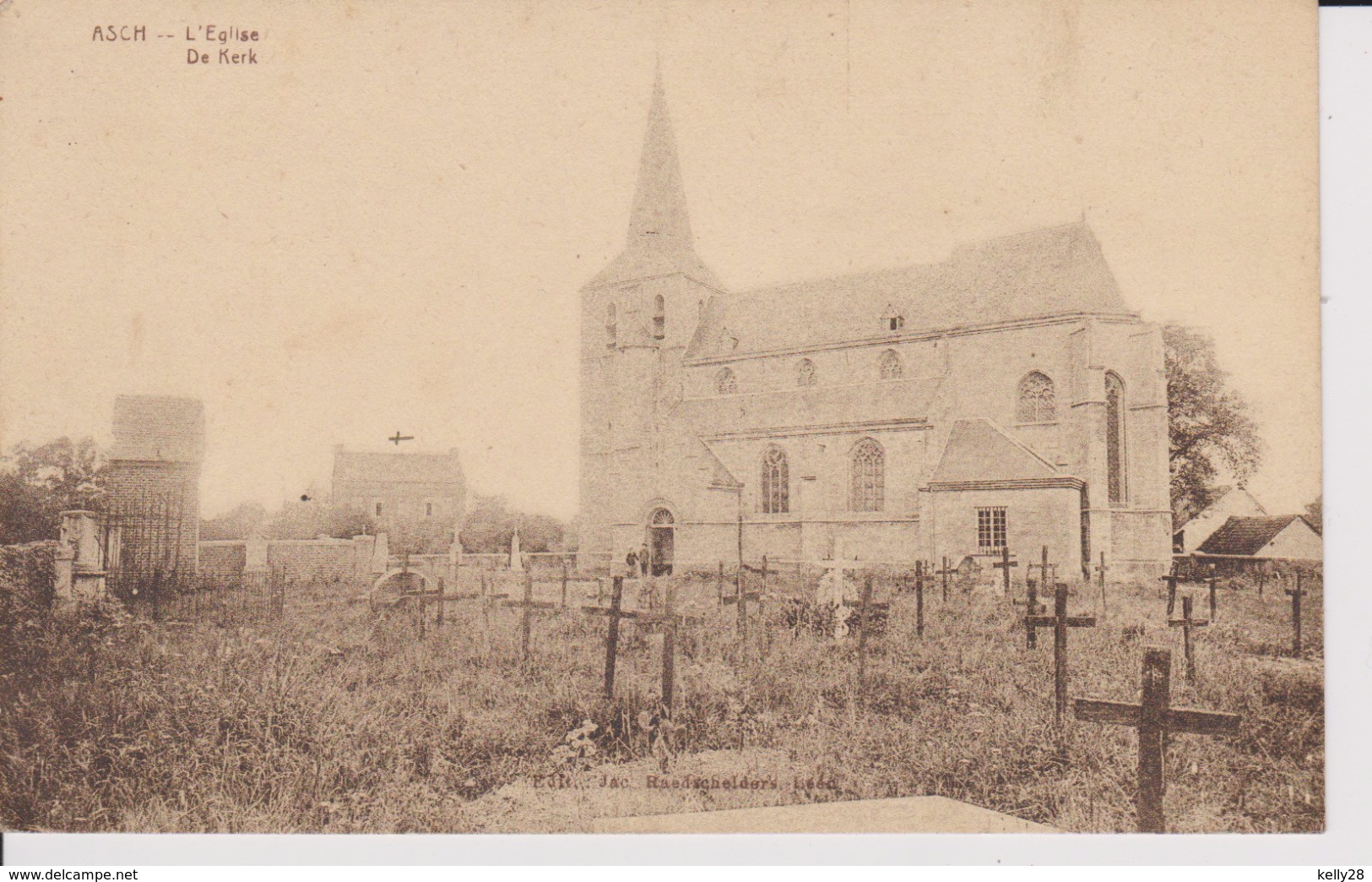 Asch - L'Eglise. De Kerk. (As.) - As