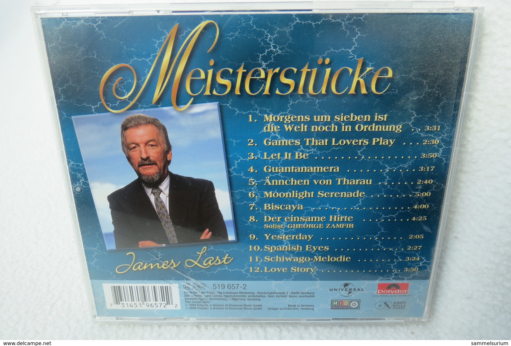 CD "James Last" Meisterstücke - Instrumentaal