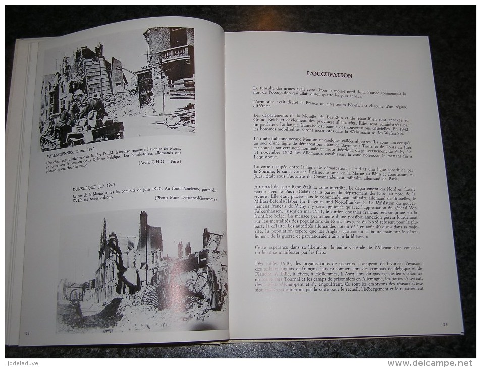 1940 1944 LE NORD EN IMAGES Rousseau Régionalisme Guerre 40 45 Coudekerque Tourcoing Dunkerque Lille Ascq Résistance FFI