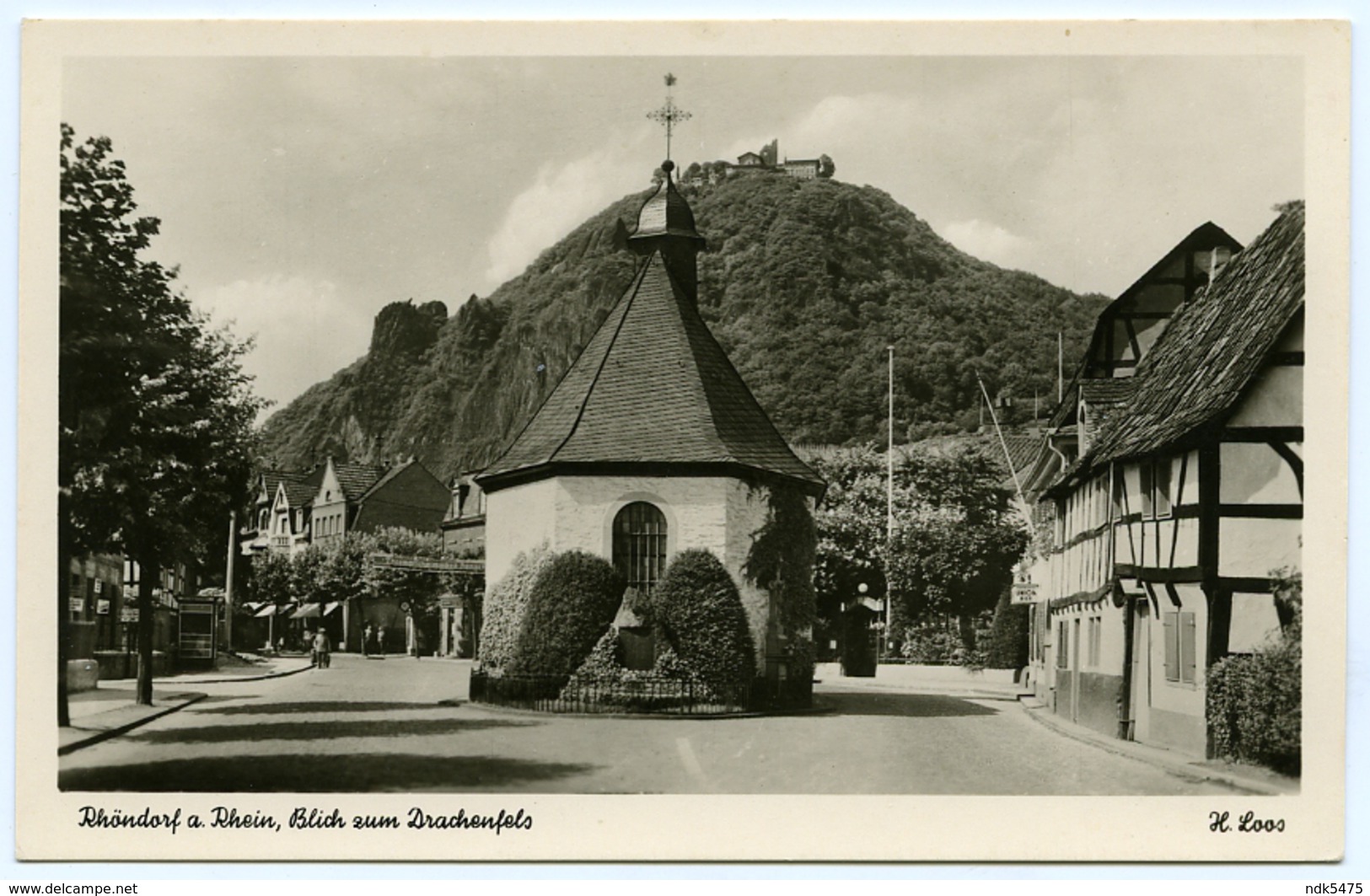 ALLEMAGNE : RHONDORF A RHEIN - BLICK ZUM DRACHENFELS - Röhndorf