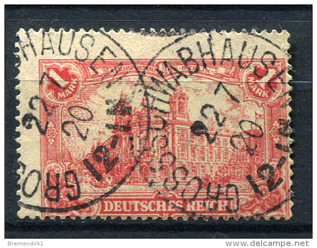 98883) DEUTSCHES REICH # A113 B Gestempelt GEPRÜFT Aus 1920, 34.- € - Used Stamps