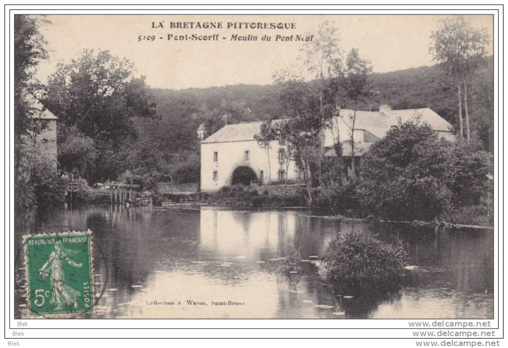 56. Morbihan :  Pont Scorff . Moulin Du Pont Neuf . - Pont Scorff