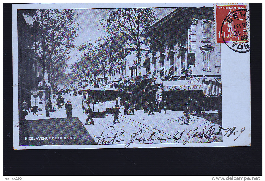 NICE AVENUE DE LA GARE - Transport Ferroviaire - Gare