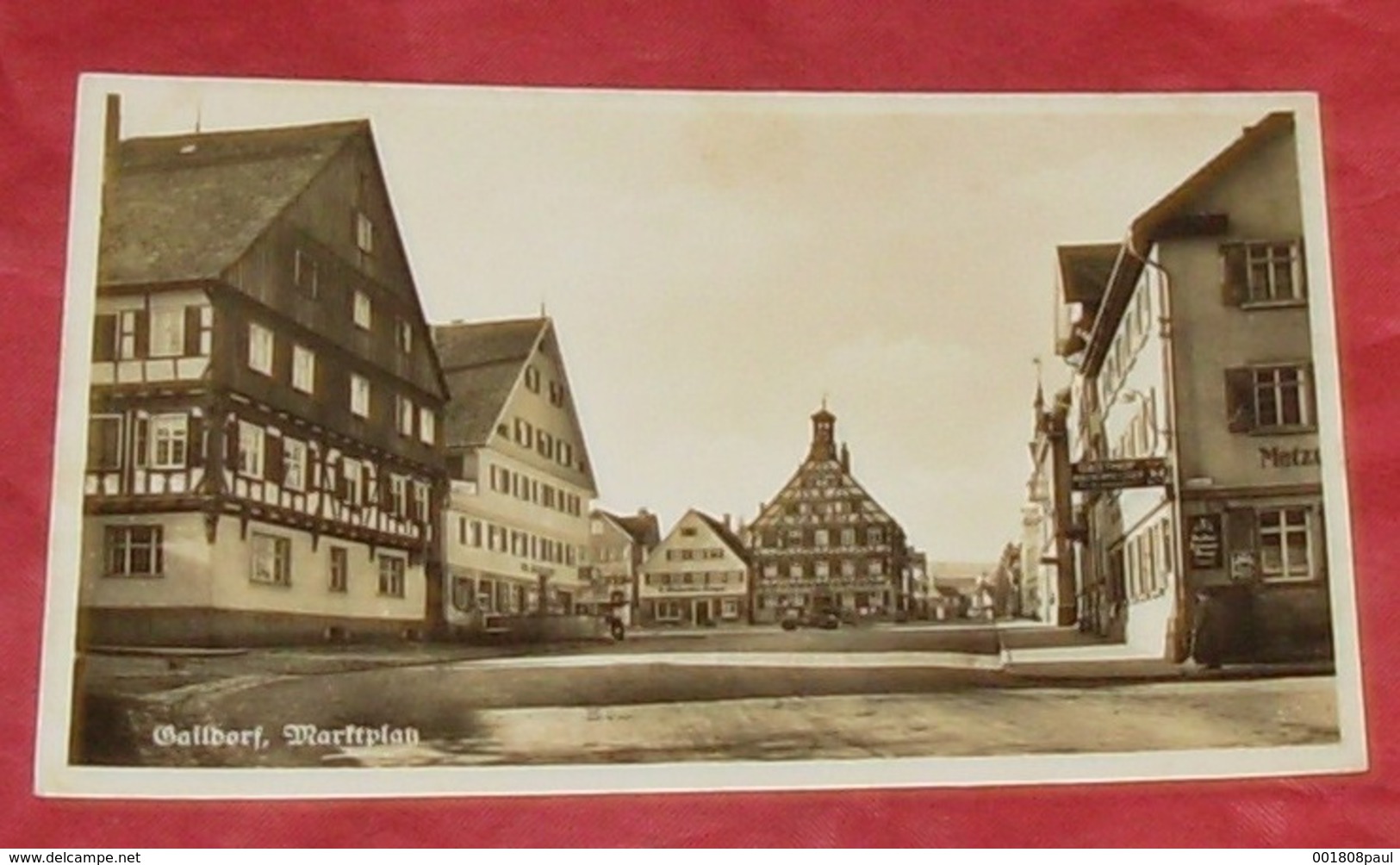 Gaildorf , Marktplatz       ---------- 386 - Schwaebisch Hall