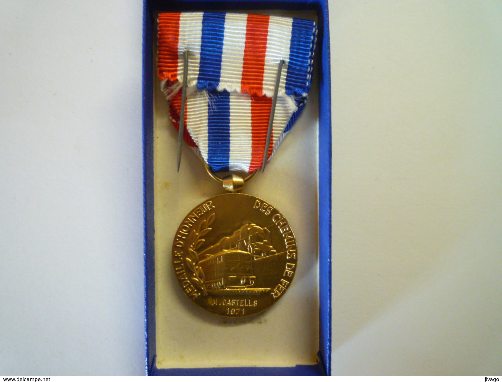 MEDAILLE  D'HONNEUR  Des  CHEMINS De FER   1971   - Other & Unclassified