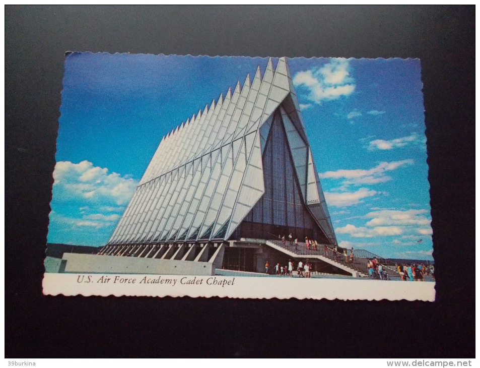 U.S. AIR FORCE ACADEMY CADET CHAPEL 1974 - Colorado Springs