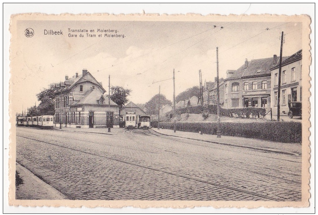 Dilbeek: Tramstatie En Molenberg. - Dilbeek