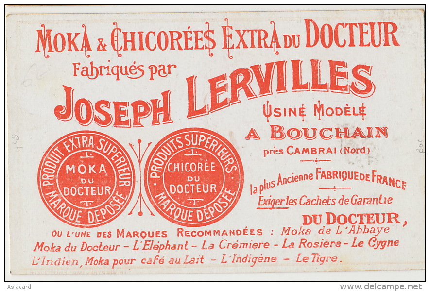 Chromo  Abbas Hilmi Khedive Tombeaux Califes Pub Moka Chicorée Docteur Joseph Lervilles à Bouchain Nord - Otros & Sin Clasificación