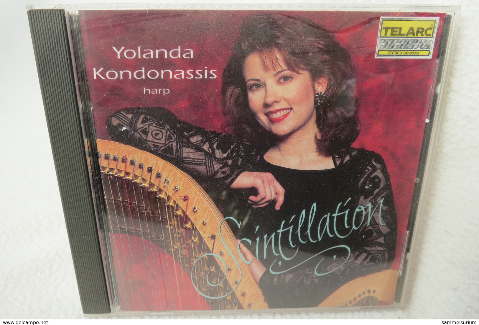 CD "Yolanda Kondonassis" Scintillation (Harp/Harfe) - Klassik