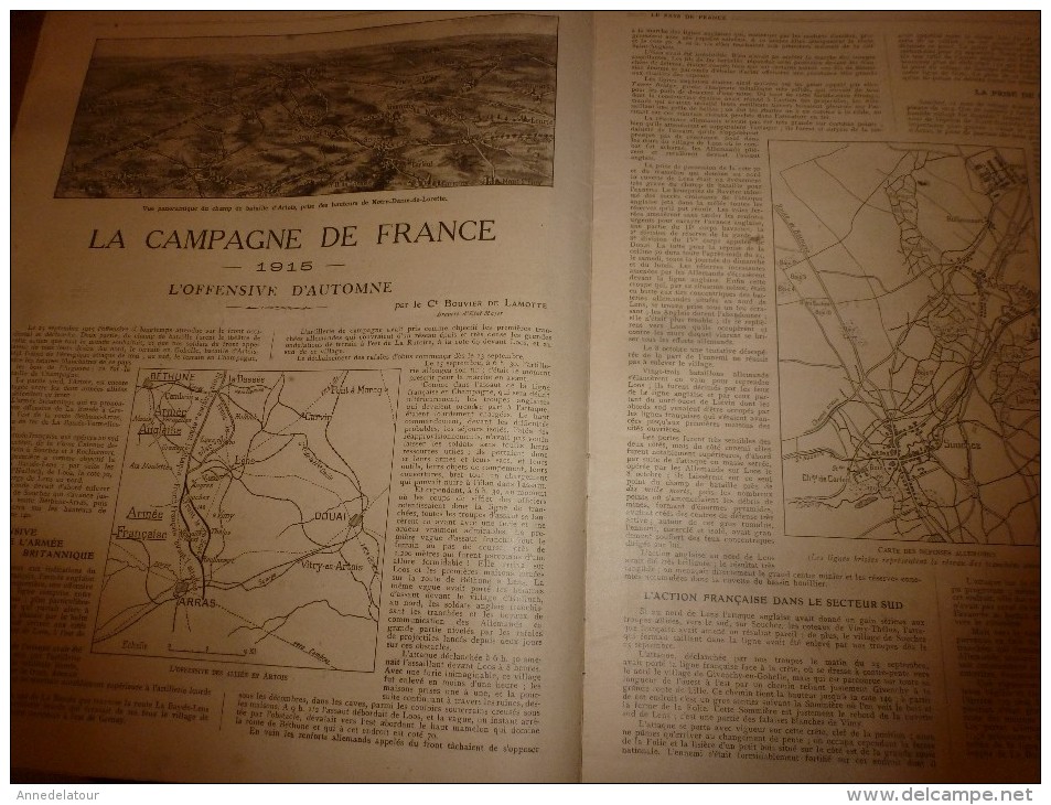 1915 LPDF:Torpille Automobile;Art De Tranchée;Trophées British;Défense-côtes;Propreté Des Poilus à Fontaine Aux Charmes - Autres & Non Classés