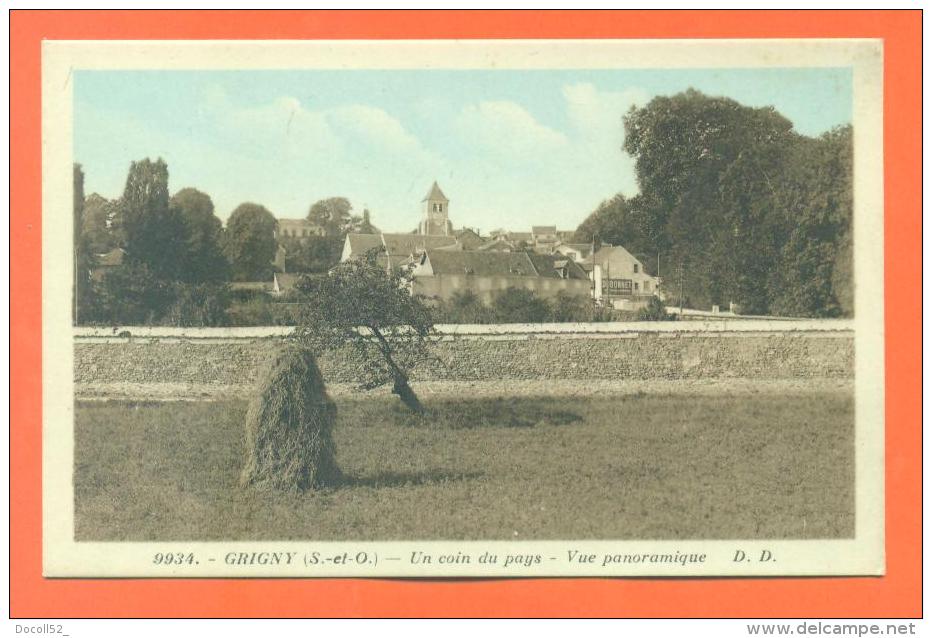 CPA 91 Grigny " Un Coin Du Pays - Vue Panoramique "  Edit Delboy - LJCP2 - Grigny