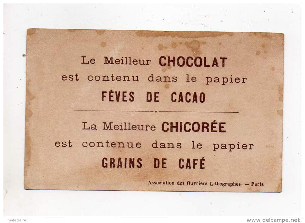 Chromo - Chocolat Duroyon &amp; Ramette - Rébus - Ou Est Le Bateau Du Passeur? - Duroyon & Ramette