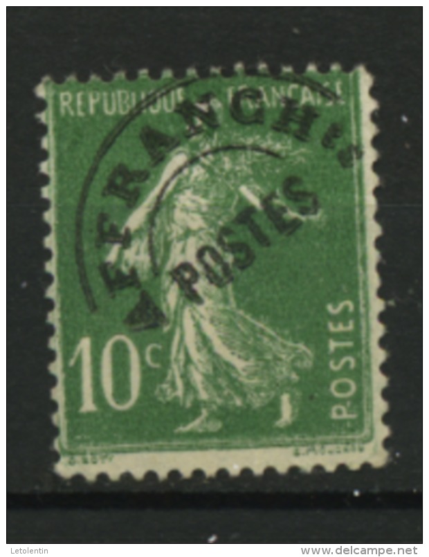 FRANCE -  PRÉOBLITÉRÉ - N° Yvert  51 (*) PETIT "T" - 1893-1947