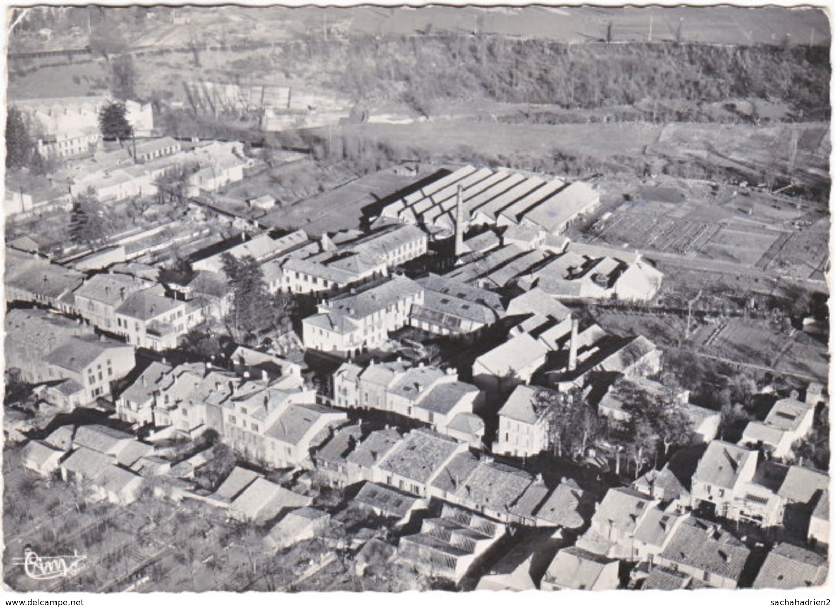 09. Gf. LAVELANET. Vue Aérienne. Côté Des Usines. 5 - Lavelanet