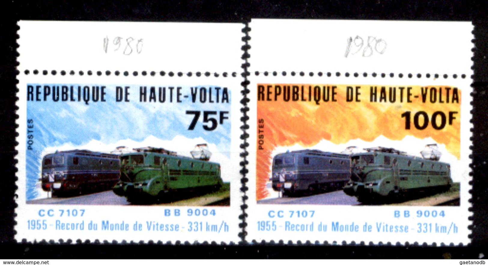 Alto-Volta-006 Valori Emessi Nel 1980 (++) MNH - Privi Di Difetti Occulti. - Upper Volta (1958-1984)