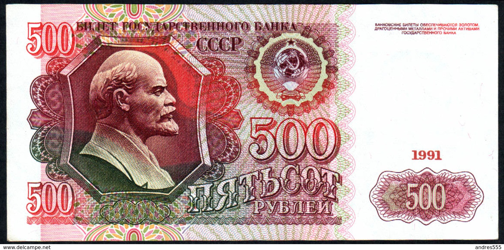 1991 Russie Russia 500 Roubles XF P-245 - Russia
