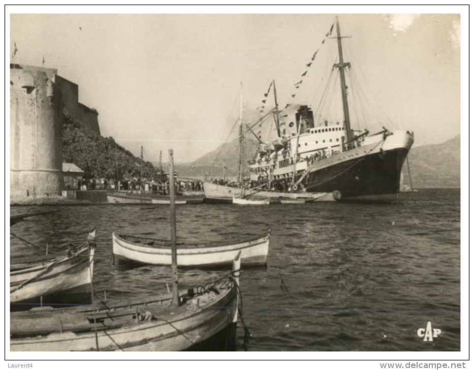 (5000) Cruise Ship - Paquebot - Commandant Quéré In Calvi (Corsica) - Dampfer