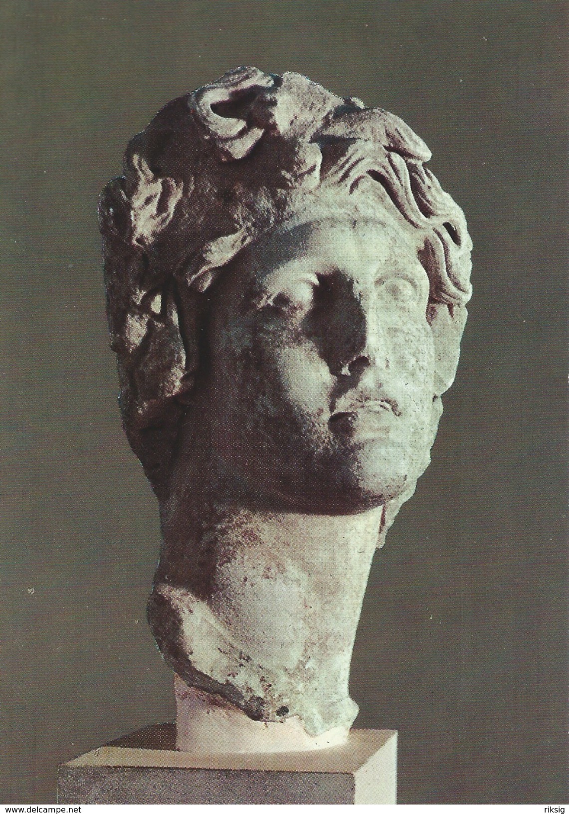 Rhodes  Greece. La Testa Di Apollo.    # 05247 - Sculptures