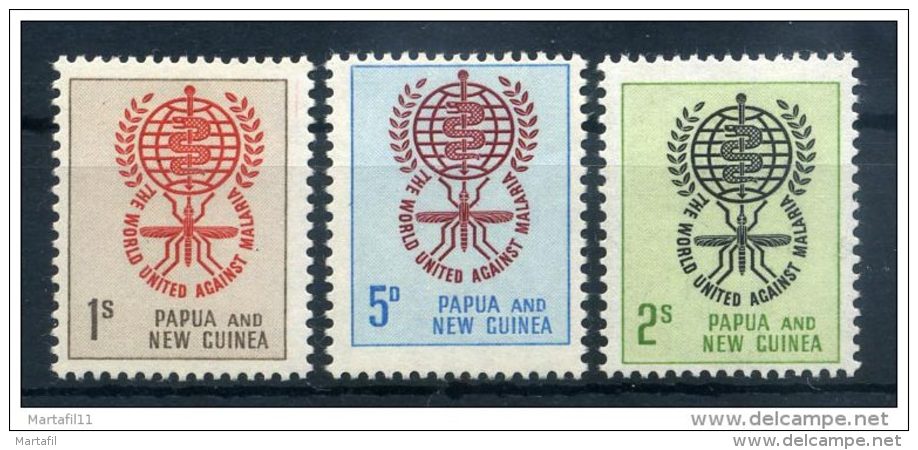 1962 PAPUA NUOVA GUINEA SERIE COMPLETA NUOVA** - Papua Nuova Guinea