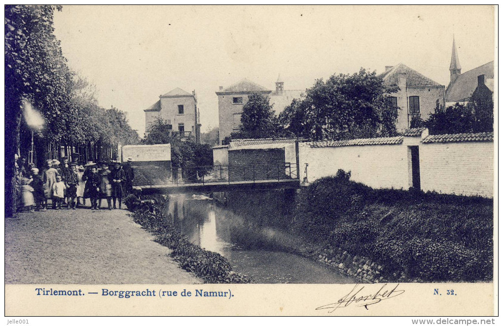 Tirlemont  Borggracht Rue De Namur 1900 - Tienen