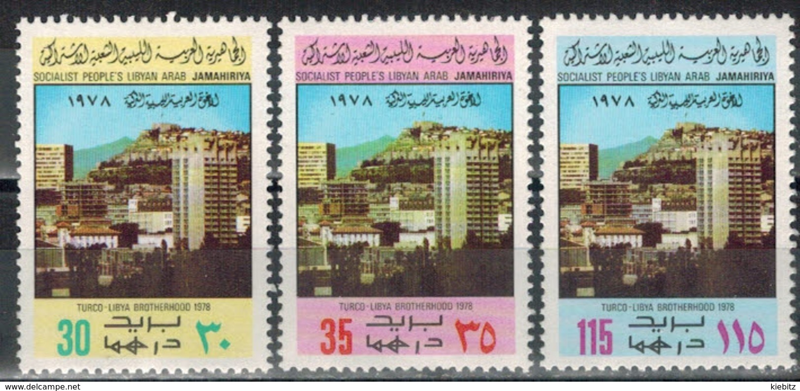 LIBYEN 1978 - MiNr: 652-654 Komplett  ** / MNH - Libye