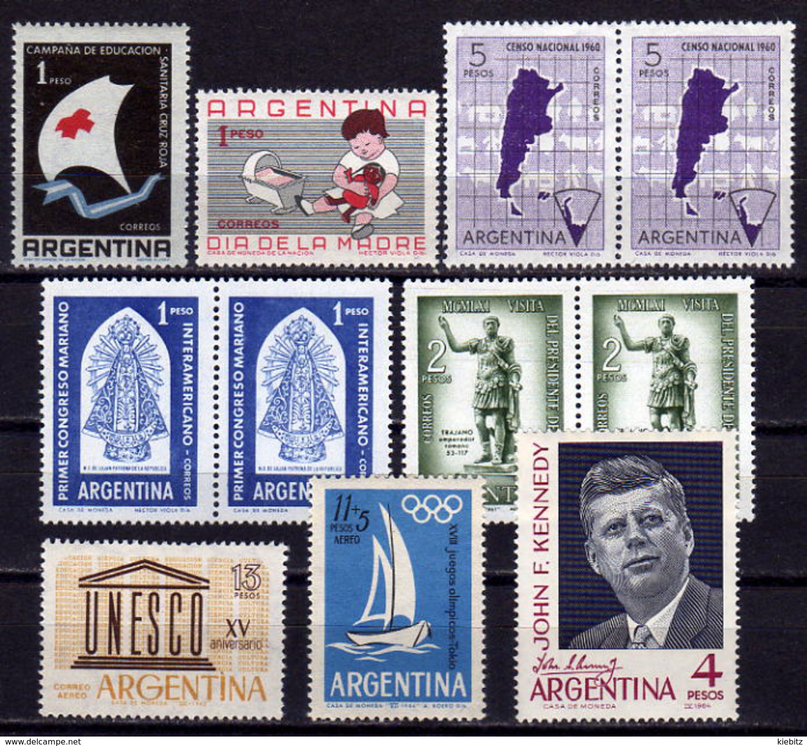 ARGENTINIEN Lot Postfrisch ** - Ungebraucht