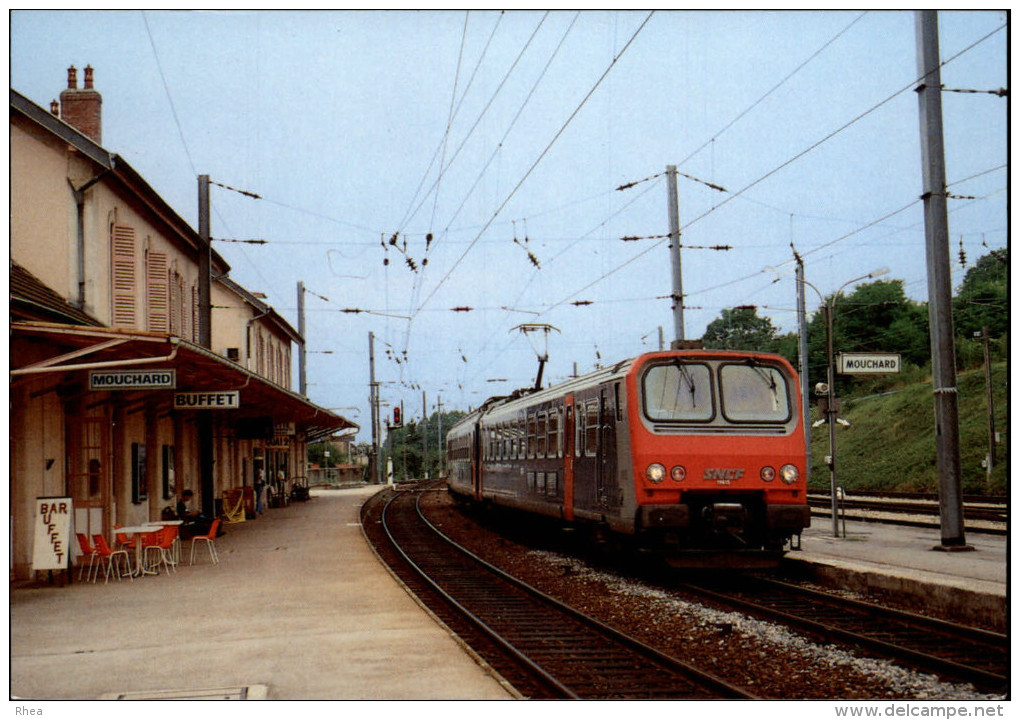 39 - MOUCHARD - Gare - Train - Autres & Non Classés