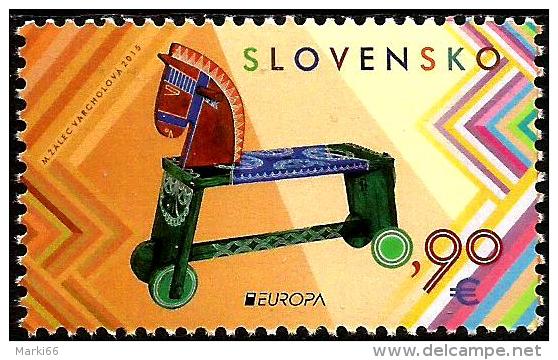 Slovakia - 2015 - Europa CEPT - Old Toys - Mint Stamp - Neufs