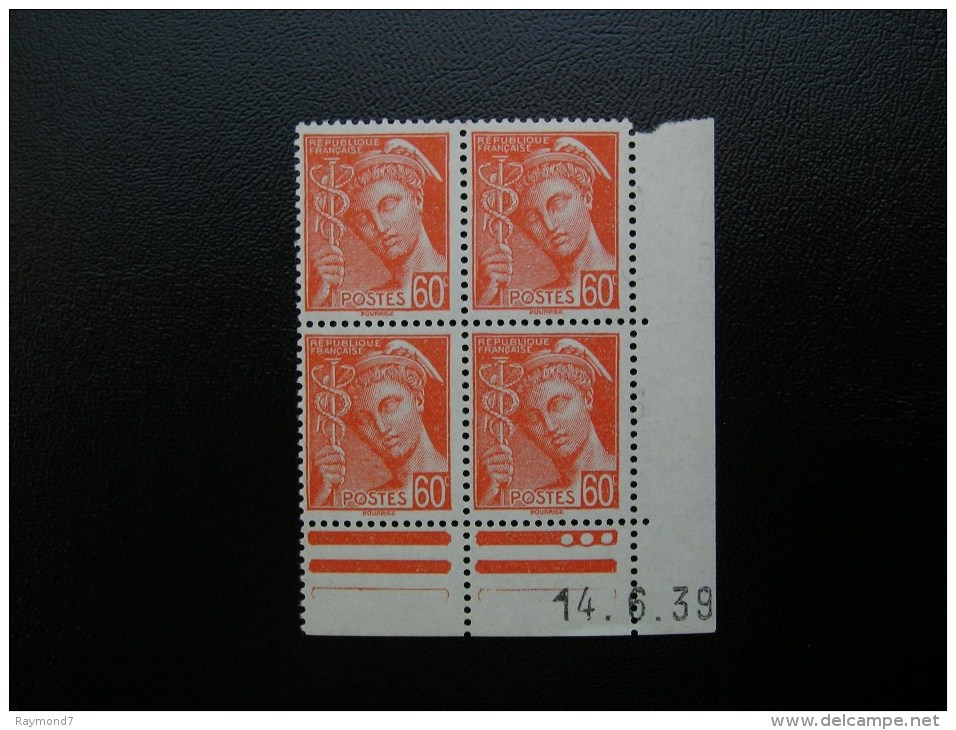 415  Mercure  14/6/39   Neuf, Sans Charnière** - 1930-1939