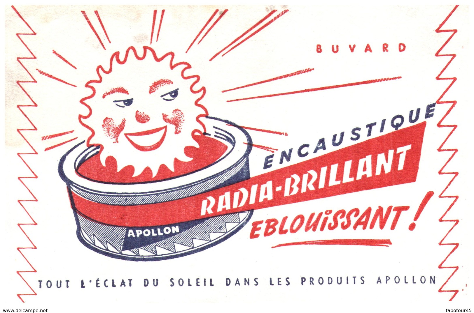 E R/Buvard   Encaustique Radia Brillant  (N= 1) - E