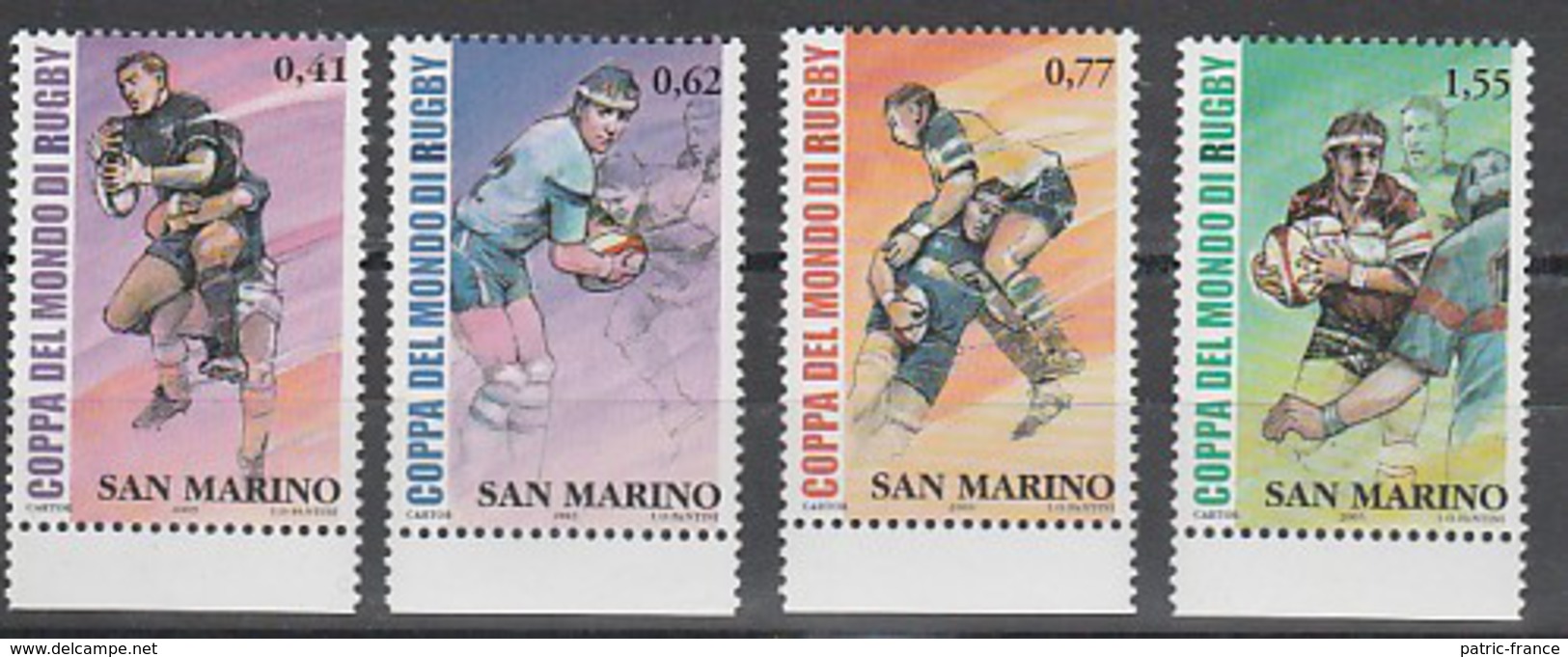 SAN MARINO 2003 - Coupe Du Monde De Rugby - Rugby