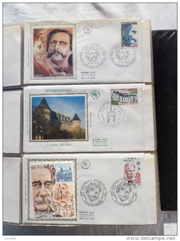 ALBUM FRANCE FDC 2   178 FDC 1974 - 1978 - Collections