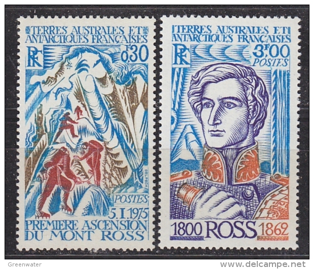 TAAF 1976 Mt. Ross 2v ** Mnh (33274) - Ongebruikt