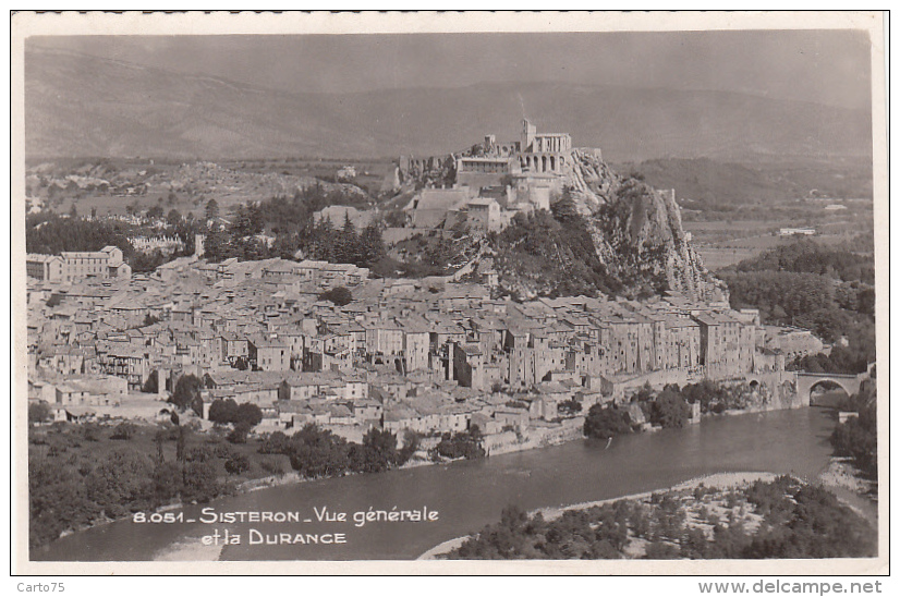 Sisteron 04 - Vue Générale - Sisteron