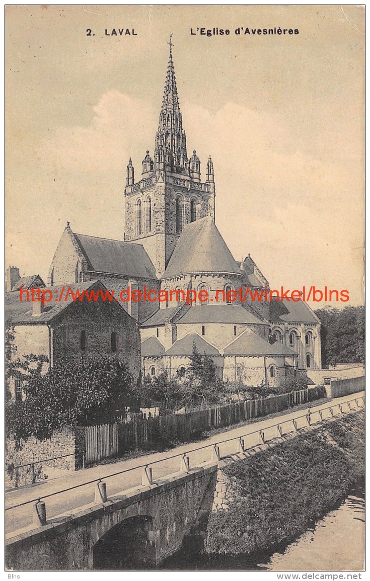 Eglise D'Avesnières Laval - Laval