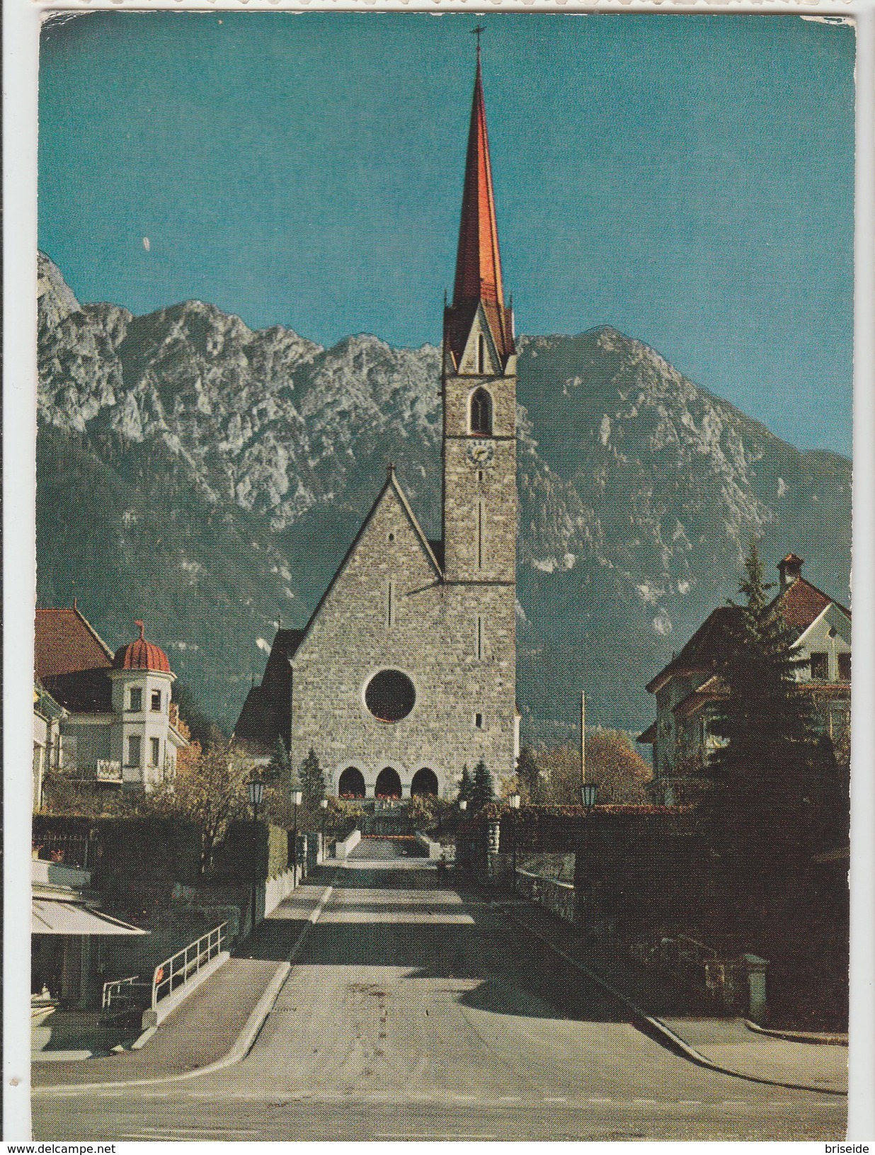 SCHAAN LAURENZIUSKIRCHE F/G VIAGGIATA  1960 - Liechtenstein