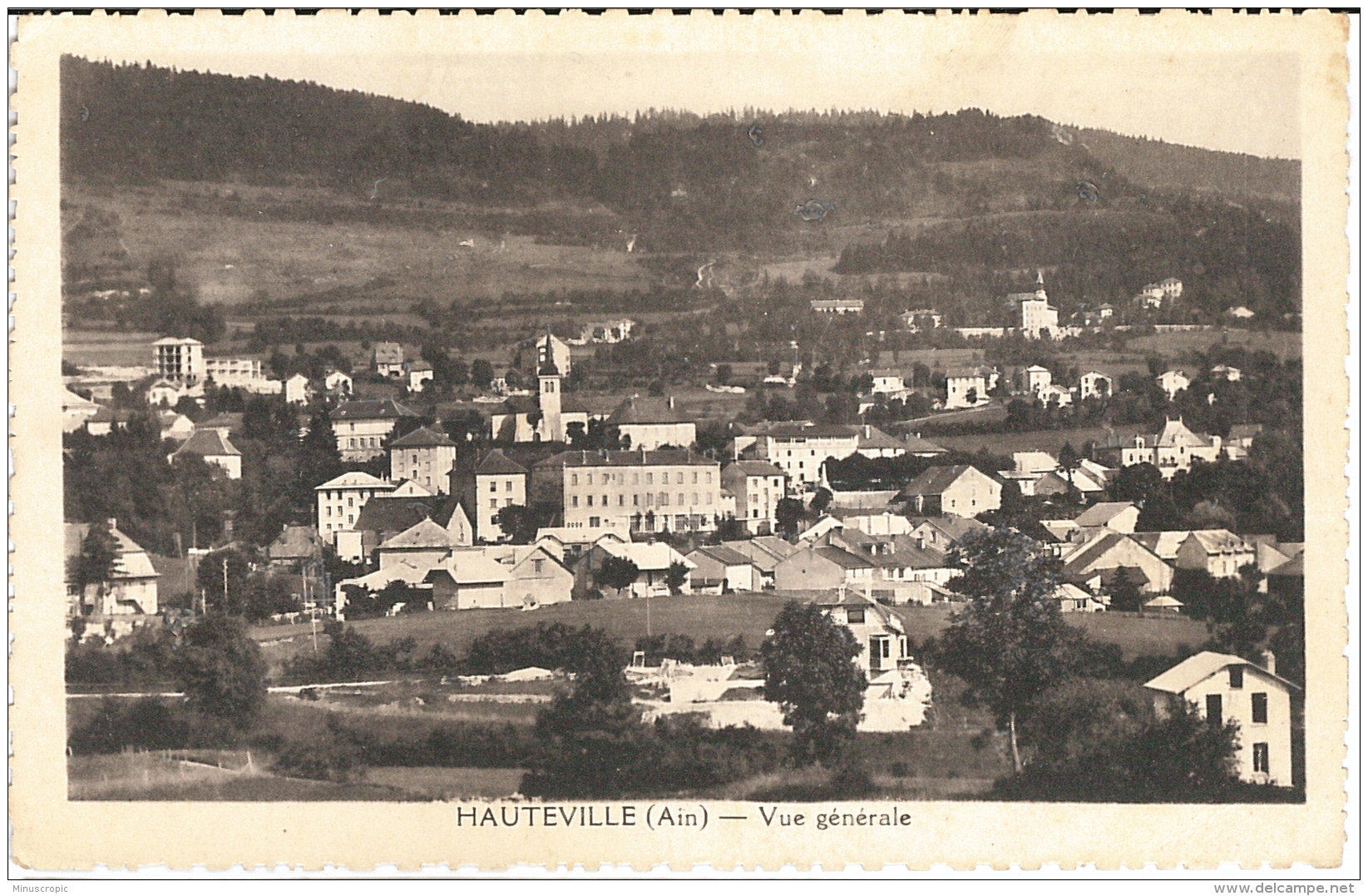 CPSM 01 - Hauteville - Vue Générale - Hauteville-Lompnes